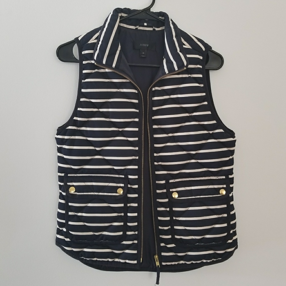 J. Crew Striped Vest | LIKE NEW!